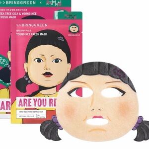 NWT Squid Game Edition Facial Mask pack of 5